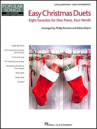 Easy Christmas Duets piano sheet music cover Thumbnail